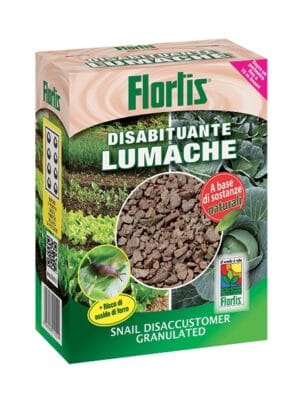Embalagem de Flortis Disabituante Lumache repelente natural de caracóis e lesmas para plantas