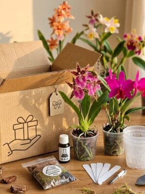 Surprise Box Iniciante caixa misteriosa com orquídeas para iniciantes