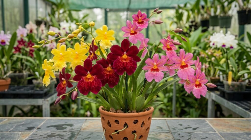 Descubra como cultivar orquídeas Cambria com sucesso na Península Ibérica. Aprenda tudo sobre rega, luz, temperatura e substrato neste guia completo de cuidados